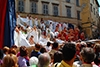 Miniatura della scheda #Misteri di Santa Cristina#: rappresentazione del Mistero #Le verghe#