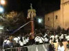 Miniatura della scheda Festa dei Candelieri: ingresso del candeliere del #Gremio dei Fabbri# nella chiesa di Santa Maria di Betlem 